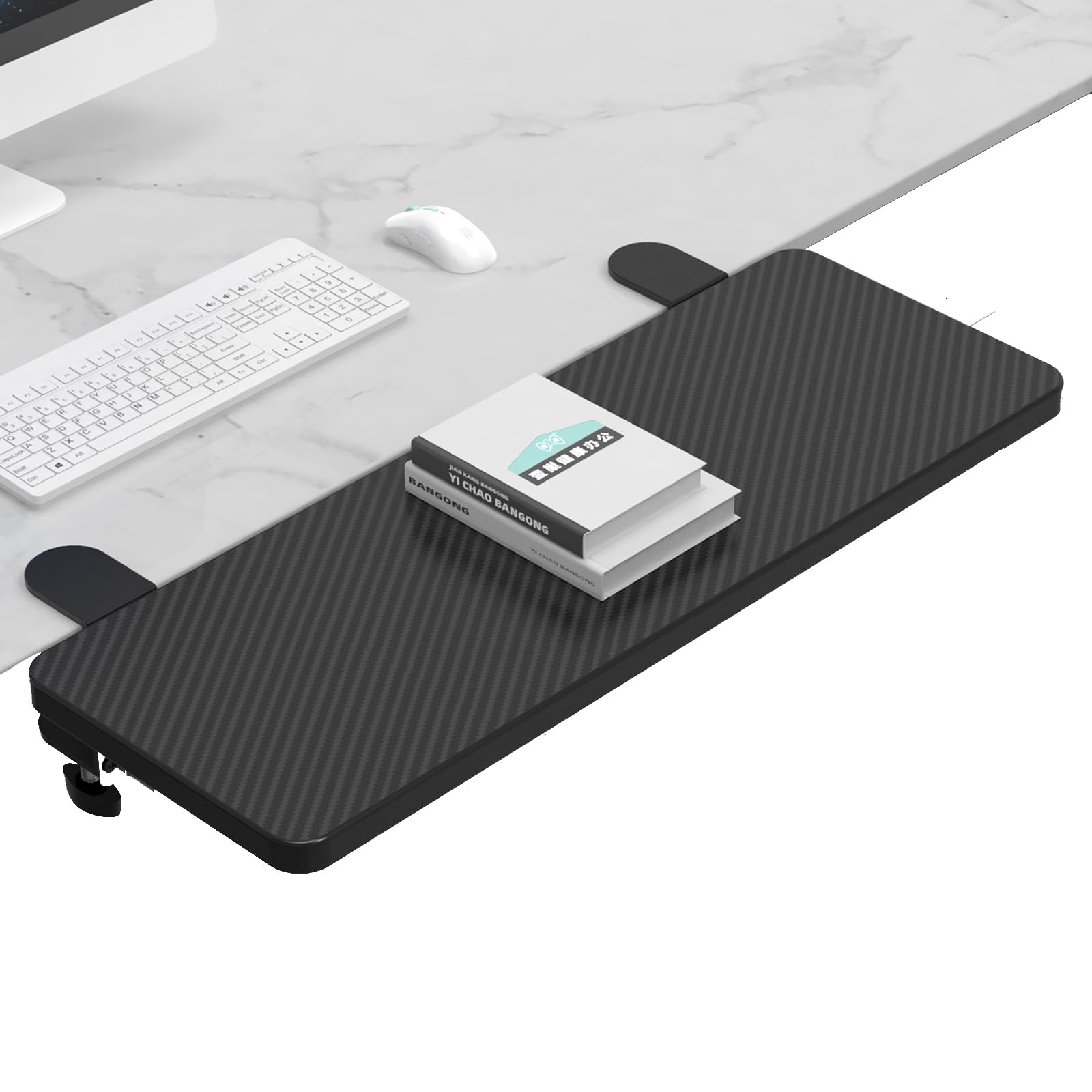 Amazon | Sisyphy デスクエクステンダー 人間工学デスク拡張 80x24cm